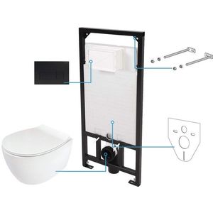 DEANTE Silia bílá Toaletní set, podomítkový, 6v1 CDLN6ZPW obraz