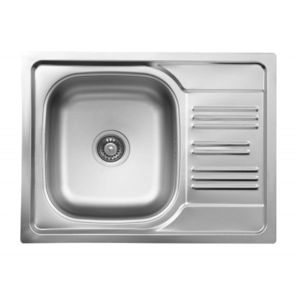 DEANTE Xylo nerez satin Nerezový dřez, 1 bowl s odkapávačem ZEX_011A obraz