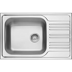 DEANTE Xylo nerez satin Nerezový dřez, 1 bowl s odkapávačem ZEX_011B obraz