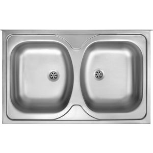 DEANTE Tango nerez satin Nerezový dřez, 2 bowl celoplošný ZM5_020N obraz