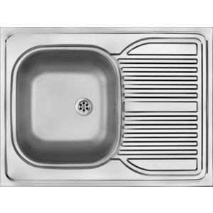 DEANTE Tango nerez satin Nerezový dřez, 1 bowl s odkapávačem celoplošný ZM6_0110 obraz
