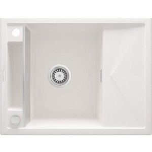 DEANTE Magnetic alabaster Magnetic Granitový dřez s odkapávačem ZRM_A11A obraz