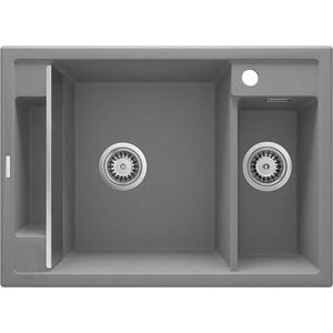 DEANTE Magnetic šedá metalic Magnetic Granitový dřez, 1.5 bowl ZRM_S503 obraz