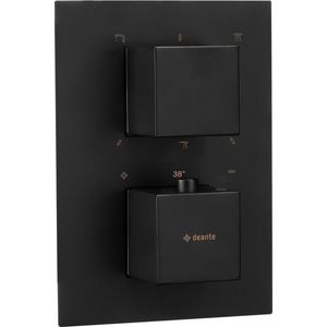 DEANTE Therm černá Vnější prvek, pro termostatický BOX BXY_NEAT obraz