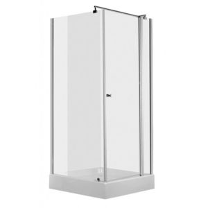 DEANTE Cubic chrom Sprchový kout, čtvercový, 90 cm KTI_043P obraz