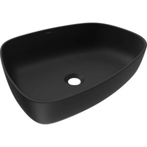 MEXEN Ono umyvadlo na desku litý mramor 51 x 39, černá 23045171 obraz