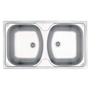DEANTE Techno nerez satin Nerezový dřez, 2 bowl ZMU_0200 obraz