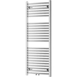 MEXEN Ares otopný žebřík/radiátor 1200x500 mm, 420 W, chrom W102-1200-500-00-01 obraz