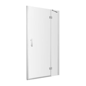 OMNIRES MANHATTAN sprchové dveře pro boční stěnu, 90 cm chrom / transparent /CRTR/ ADC90X-ACRTR obraz