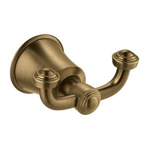 OMNIRES ART LINE háček dvojitý bronz /BR/ AL53120BR obraz