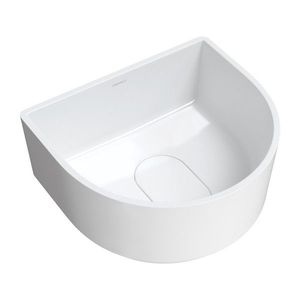 OMNIRES CADENCE M+ umyvadlo na desku, 42 x 37 cm bílá lesk /BP/ CADENCE420BP obraz