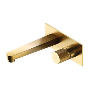 OMNIRES CONTOUR umyvadlová baterie podomítková zlatá kartáčovaná /GLB/ CT8015GLB obraz