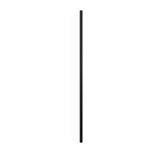 OMNIRES MARINA boční stěna, 30 cm černá mat / transparent /BLMTR/ DNR30XBLTR obraz