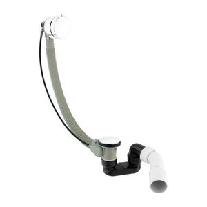 OMNIRES CGS Sifon vanový automat komplet s napouštěním bílá lesk /BP/ TK132-PLUS-3.35+64-SBP obraz