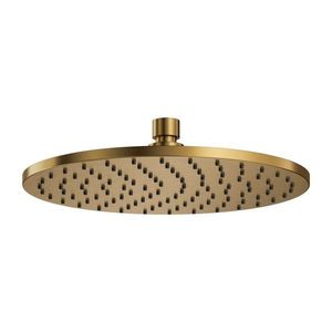 OMNIRES SLIMLINE dešťová sprcha, o25 cm zlatá kartáčovaná /GLB/ WG125CGLB obraz