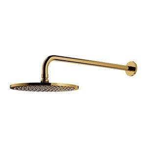 OMNIRES SLIMLINE hlavová sprcha včetně ramena, o25 cm zlatá /GL/ WGSET1GL obraz