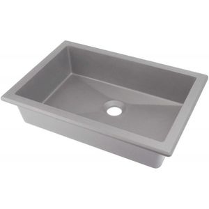 DEANTE Correo metallic grey Granit umyvadlo 500x400 mm CQR_SU5U obraz