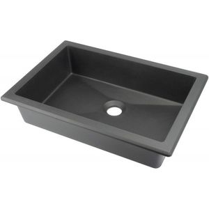 DEANTE Correo anthracite metallic Granit umyvadlo 500x400 mm CQR_TU5U obraz
