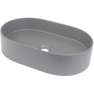 DEANTE Silia metallic grey Granit umyvadlo, oval CQS_SU6S obraz