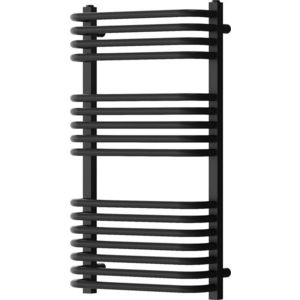 MEXEN Apollo otopný žebřík/radiátor 860 x 450 mm, 422 W, černá W117-0860-450-00-70 obraz