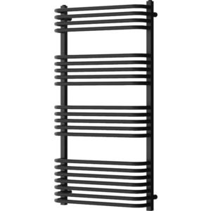 MEXEN Apollo otopný žebřík/radiátor 1210 x 650 mm, 713 W, černá W117-1210-650-00-70 obraz