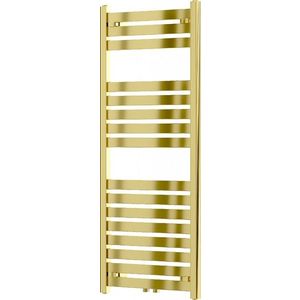 MEXEN Uran otopný žebřík/radiátor 1200 x 500 mm, 416 W, zlatá W105-1200-500-00-50 obraz