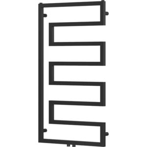 MEXEN Floryda otopný žebřík/radiátor 1080 x 600 mm, 358 W, černý W206-1080-600-00-70 obraz