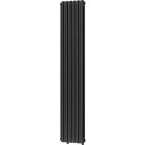 MEXEN Kent otopný žebřík/radiátor 1882 x 380 mm, 1392 W, černý W216-1882-380-00-70 obraz