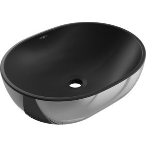 MEXEN Viki umyvadlo na desku 48 x 35, černá mat/stříbrná 21054874 obraz
