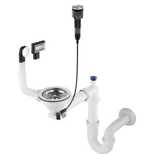 DEANTE Space-Saver ocelový granitový odpadový dřez, 1-miska Space-Saver ZXY_9982 obraz