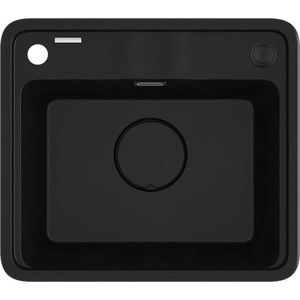 DEANTE Momi nero Granitový dřez, 1-bowl ZKM_N103 obraz