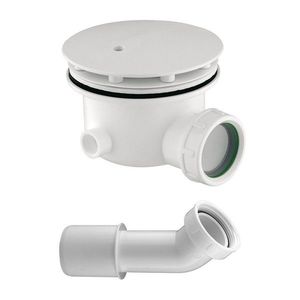 OMNIRES CGS sifon pro sprchovou vaničku bílá lesk /BP/ ST6590.35N+ST45BP obraz