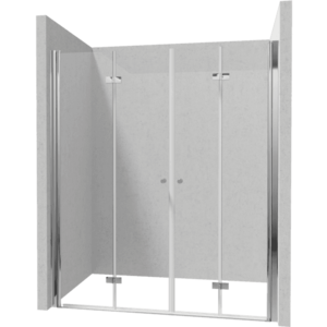 DEANTE/S Sprchové dveře dvojité skládací 100x90 KTSX043P+KTSX041P KERRIA/0019 obraz