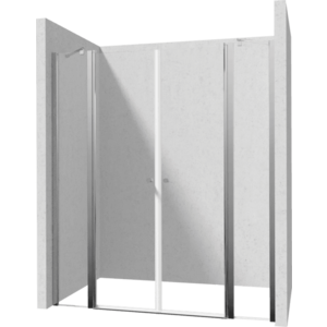 DEANTE/S Sprchové dveře dvojité výklopné 100x90 KTSU043P+KTSU041P KERRIA/0028 obraz