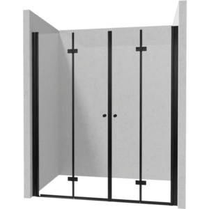 DEANTE/S Sprchové dveře dvojité skládací 80x70 KTSXN47P+KTSXN42P KERRIA/0148 obraz