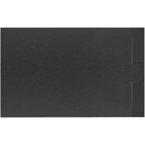 REA Sprchová vanička Bazalt Black 80x100 REA-K3304 obraz