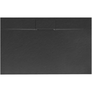 REA Sprchová vanička Bazalt Long Black 80x100 REA-K3323 obraz