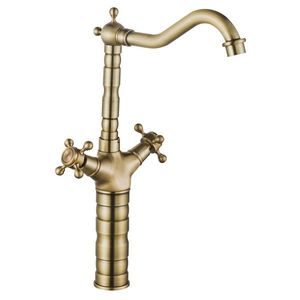REA Kuchyňská Umyvadlová baterie Rustico antique gold REA-B5521 obraz