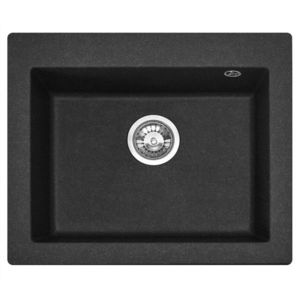 REA Kuchyňský dřez WEST XL černá žula dots ZLE-00116 obraz