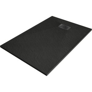 MEXEN/S Hugo sprchová vanička SMC 90x70, černá, krytka černá 42707090-B obraz