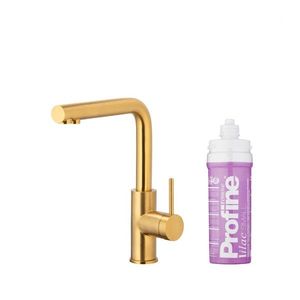 KFA Baterie dřezová DUERO PURE BASIC, s filtrací, broušené zlato 6623-915-31 obraz