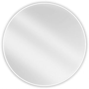 MEXEN Loft zrcadlo 90, bílý rám 9850-090-090-000-20 obraz