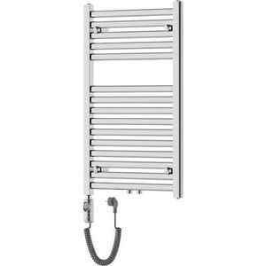 MEXEN/S Hades radiátor + topná tyč 800 x 500 mm, 300 W, chrom W104-0800-500-2300-01 obraz
