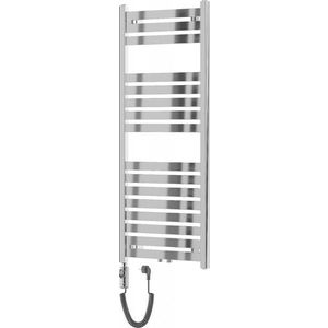 MEXEN/S Uran radiátor + topná tyč 1200 x 500 mm, 600 W, chrom W105-1200-500-2600-01 obraz