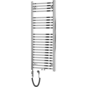 MEXEN/S Pluton radiátor + topná tyč 1200 x 500 mm, 600 W, chrom W106-1200-500-2600-01 obraz