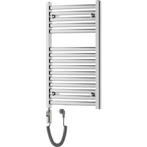 MEXEN/S Helios radiátor + topná tyč 800 x 500 mm, 300 W, chrom W103-0800-500-2300-01 obraz