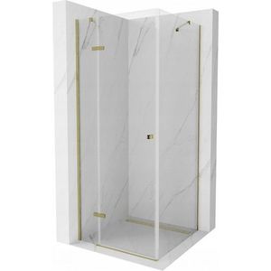 MEXEN/S Roma sprchový kout 100 x 100, transparent, zlatá 854-100-100-50-00 854-100-100--50-00 obraz
