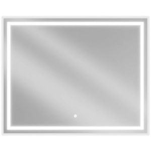 MEXEN Miko zrcadlo s osvětlením 100 x 80, LED 600 9819-100-080-611-00 obraz