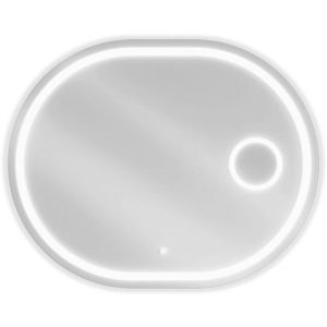MEXEN Umba zrcadlo s osvětlením s kosmetickým zrcátkem 80 x 60, LED 600 9822-080-060-611-00 obraz