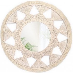 REA Nástěnné zrcadlo Boho 65CM 322050 HOM-03006 obraz